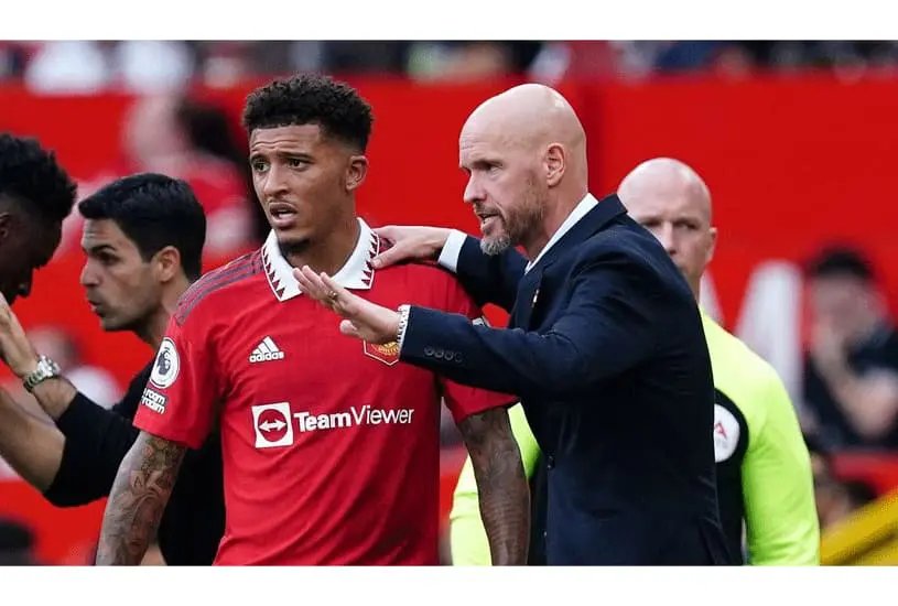 After A Long-Awaited Return To Manchester United’s First Team, Jadon Sancho Was Given A New Role By Erik Ten