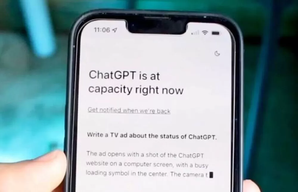 ChatGpt İs At Capacity Right Now Hatası (Çözüm) 2023