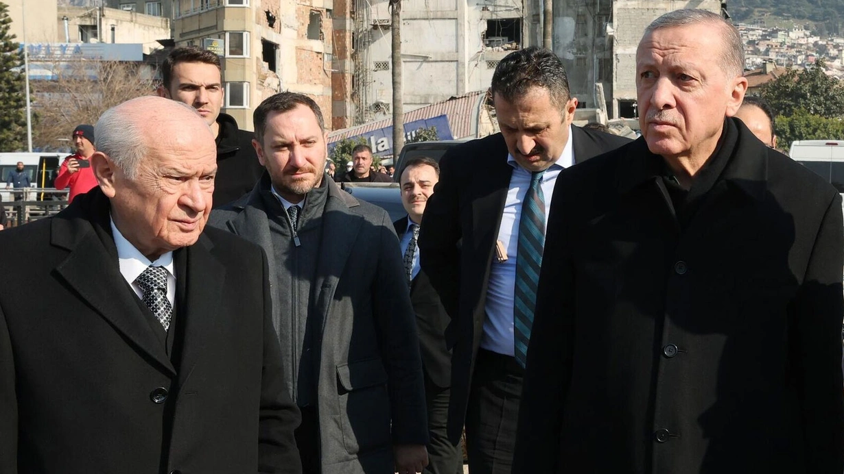 Cumhurbaşkanı Erdoğan ve MHP Lideri Bahçeli Hatay