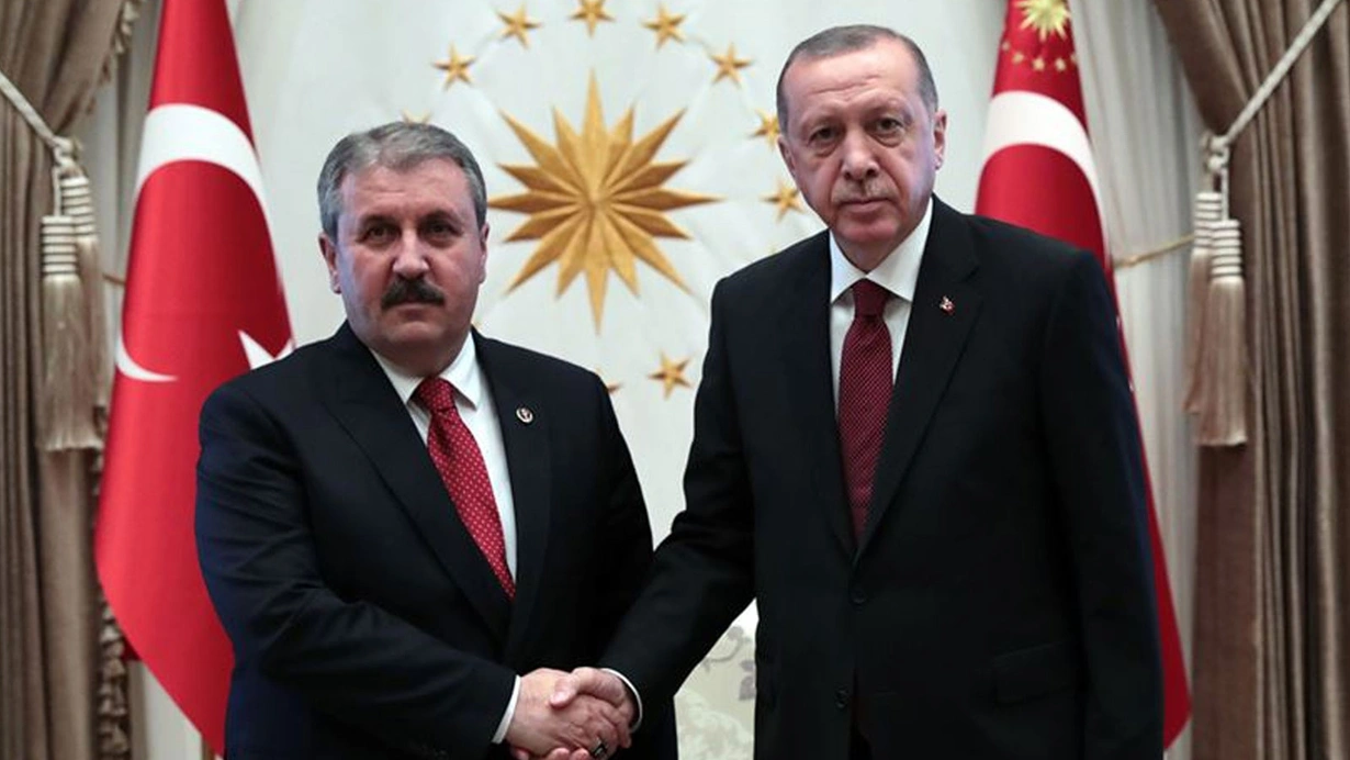 Erdoğan, Destici ile bir araya geldi! Destici, aldıkları seçim kararını açıkladı
