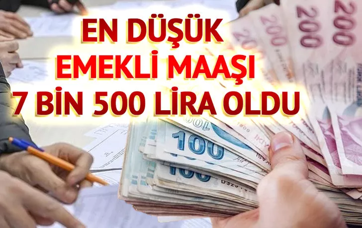 5 bin 500 lira olan en düşük emekli maaşlarına zam! Cumhurbaşkanı Erdoğan 