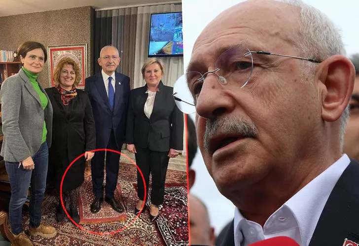 Seccadeye bastığı fotoğraf tartışma konusu oldu! Kılıçdaroğlu