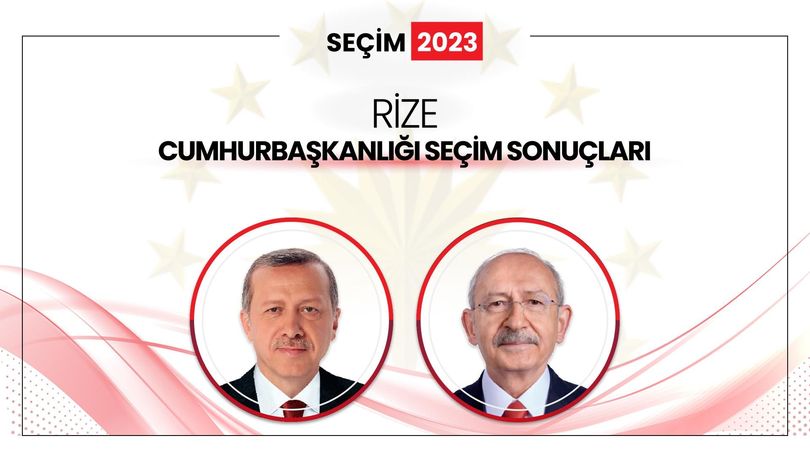 Rize Seçim Sonuçları 2023: Rize Cumhurbaşkanlığı Seçim Sonucu ile Erdoğan mı Kılıçdaroğlu mu Kazandı?