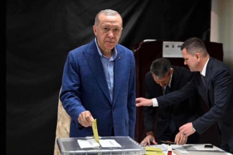 Sandıkların kapanması ardından Erdoğan
