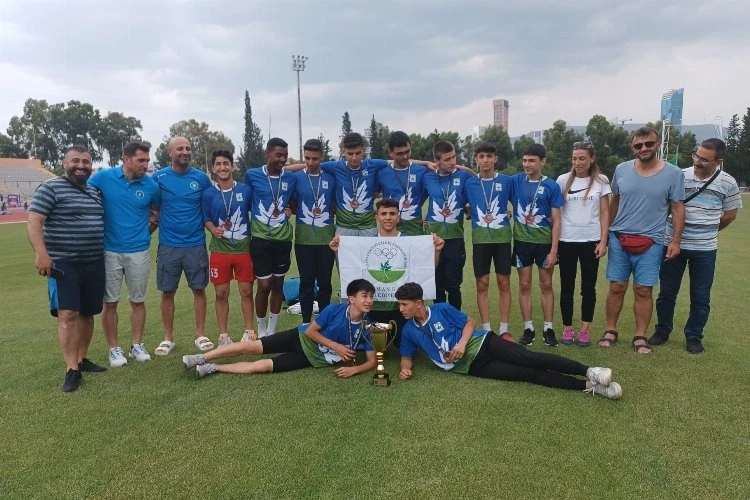 Bursa Osmangazili atletler Türkiye üçüncüsü
