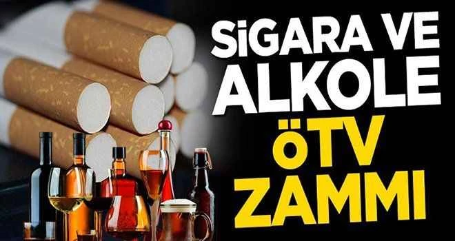 Sigara ve alkolde ÖTV zam oranları belli oldu